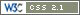 valid css 2.1